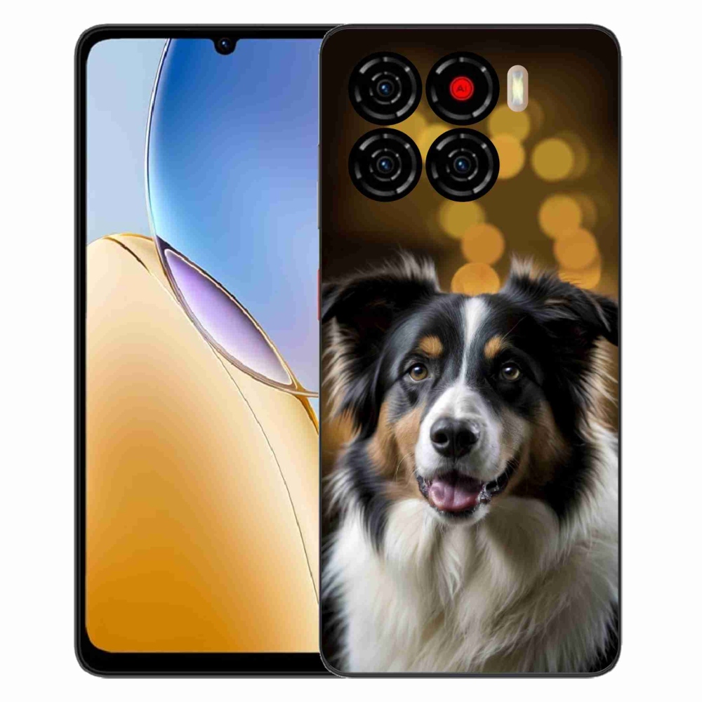 Gélový kryt mmCase na ZTE Blade A56 - usmievavý austrálsky ovčiak