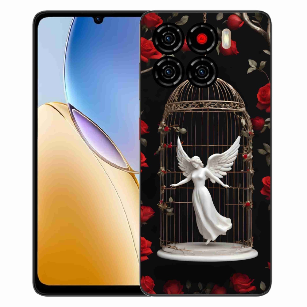 Gélový kryt mmCase na ZTE Blade A56 - uväznený anjel