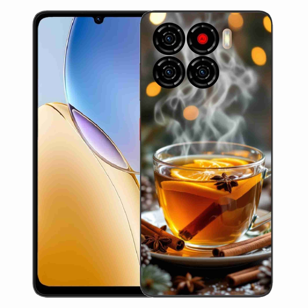 Gélový kryt mmCase na ZTE Blade A56 - vianočný punč