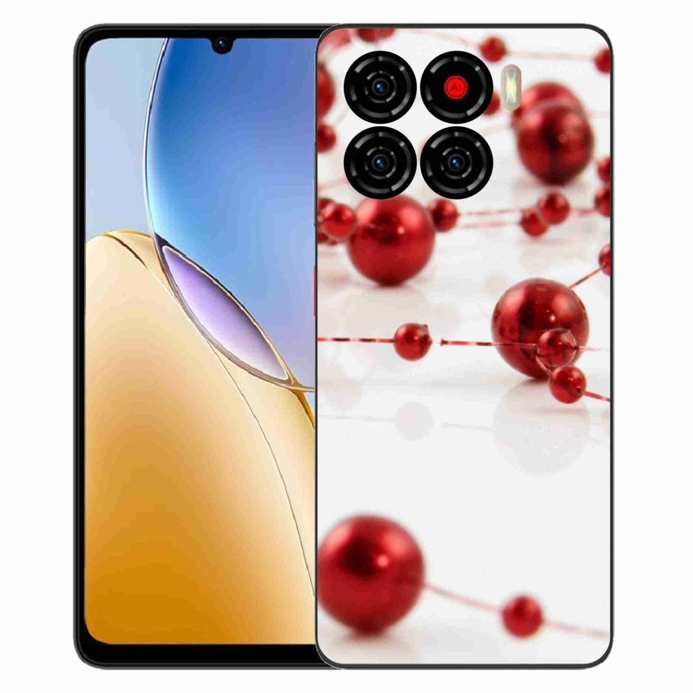 Gélový kryt mmCase na ZTE Blade A56 - vianočná reťaz