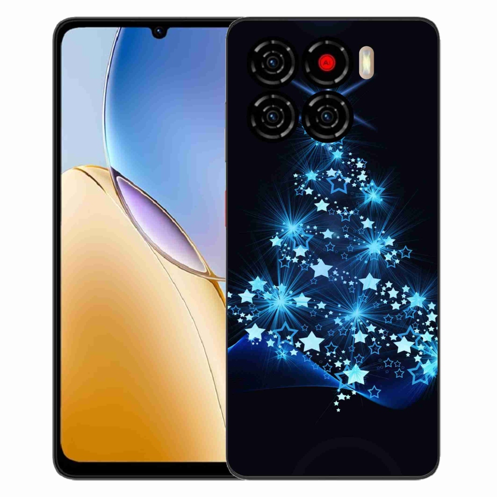 Gélový kryt mmCase na ZTE Blade A56 - vianočný stromček