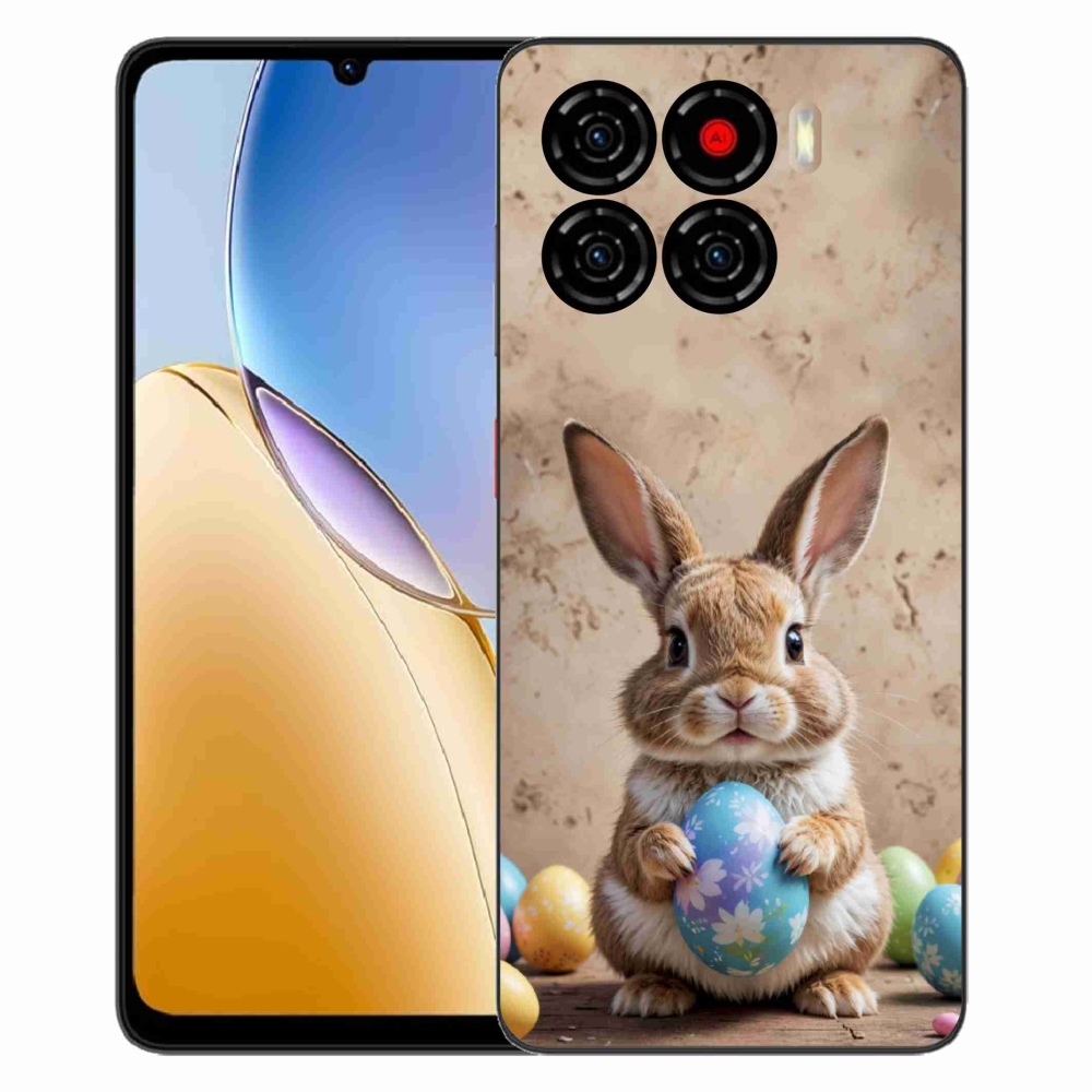 Gélový kryt mmCase na ZTE Blade A56 - veľkonočný zajačik