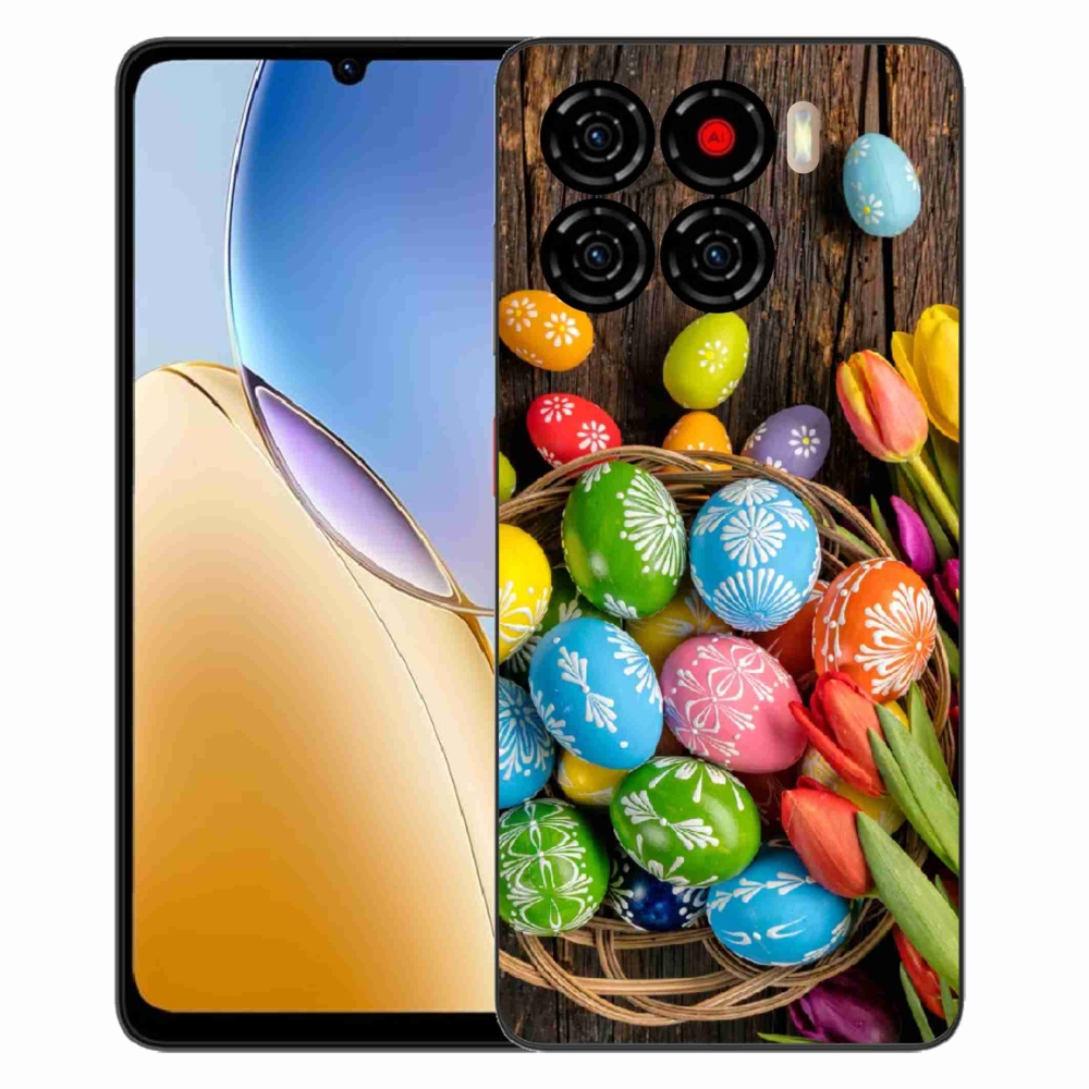 Gélový kryt mmCase na ZTE Blade A56 - veľkonočné vajíčka