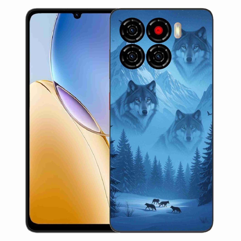 Gélový kryt mmCase na ZTE Blade A56 - vlčia svorka