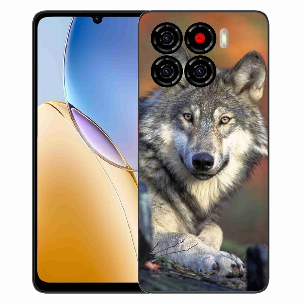 Gélový kryt mmCase na ZTE Blade A56 - vlk