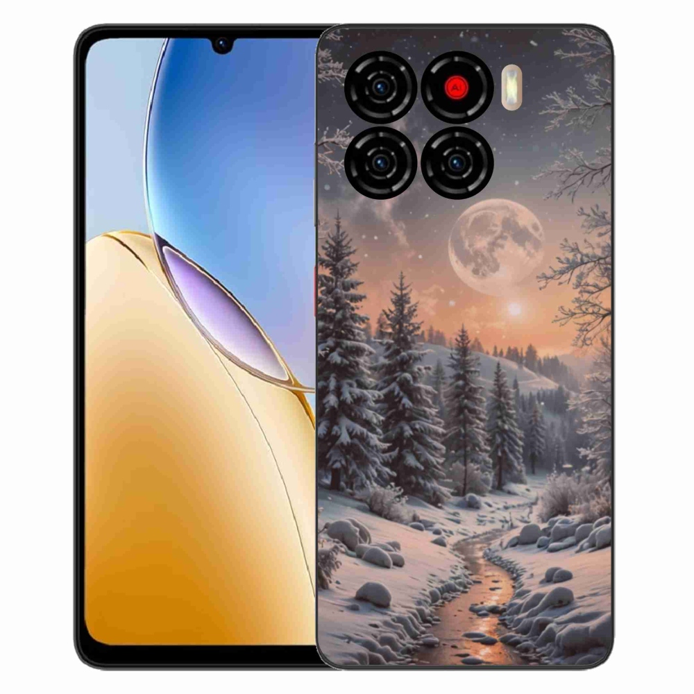 Gélový kryt mmCase na ZTE Blade A56 - zimná krajina 2