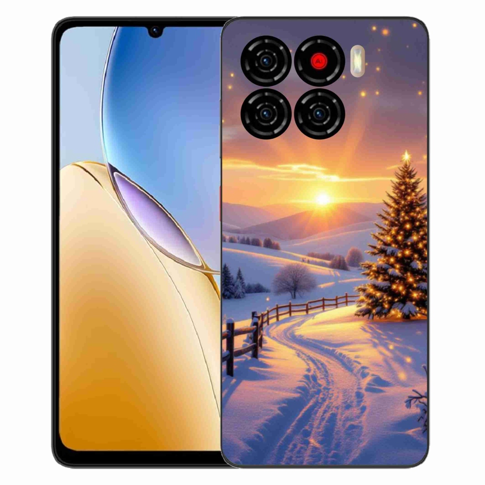 Gélový kryt mmCase na ZTE Blade A56 - zimná krajina
