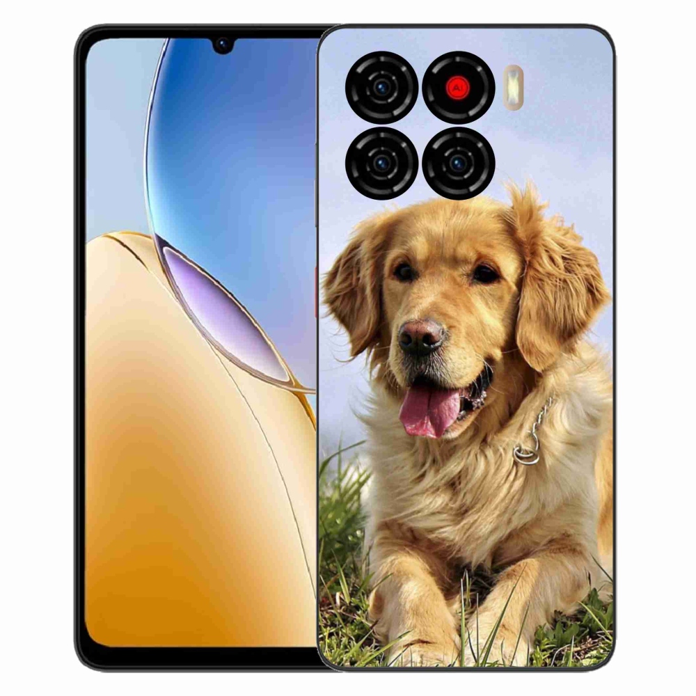 Gélový kryt mmCase na ZTE Blade A56 - zlatý retriever