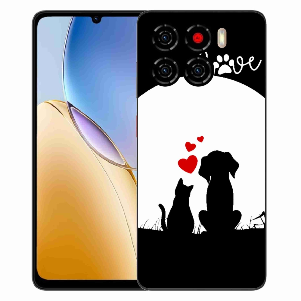 Gélový kryt mmCase na ZTE Blade A56 - zvieracia láska