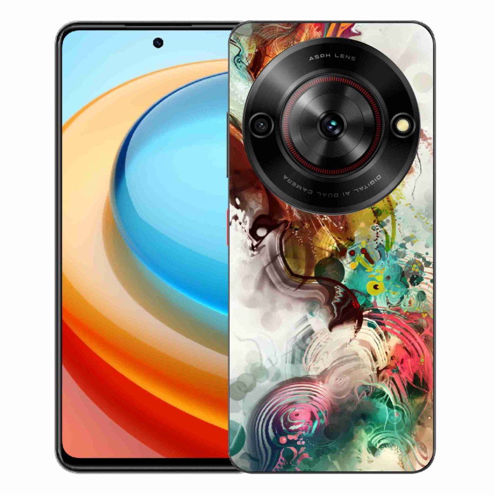 Gélový kryt mmCase na ZTE Blade A75 - abstrakt 1