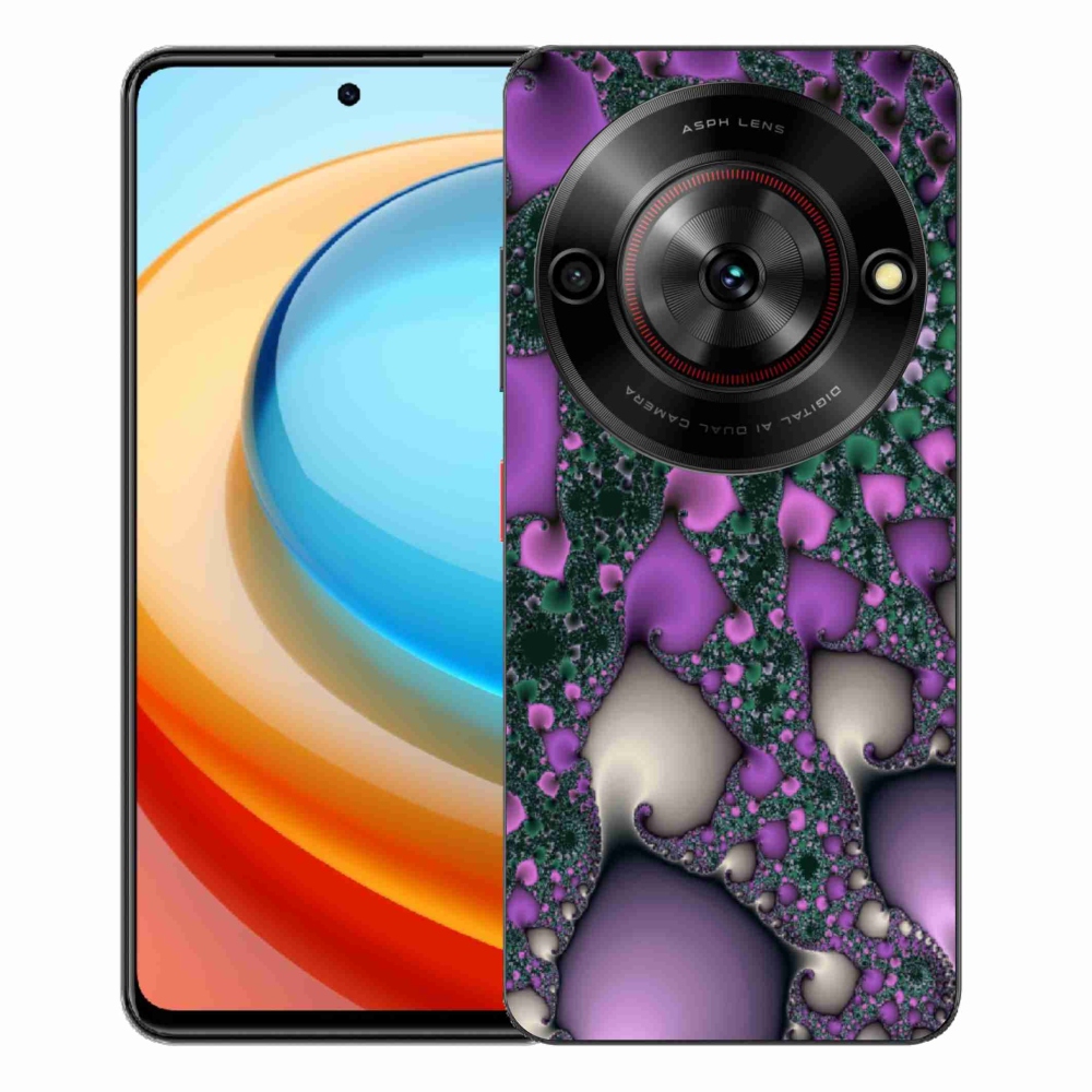Gélový kryt mmCase na ZTE Blade A75 - abstrakt 7