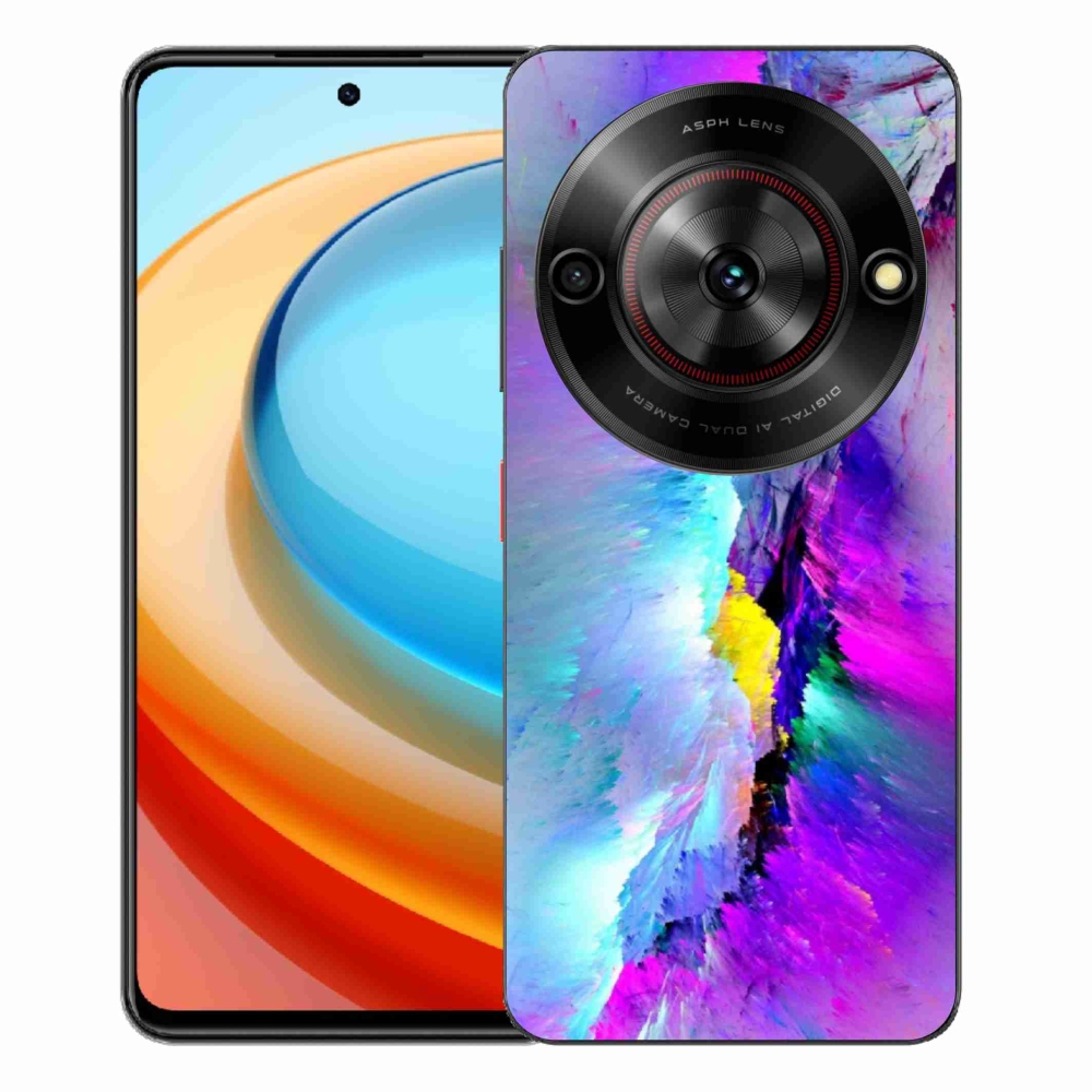 Gélový kryt mmCase na ZTE Blade A75 - abstrakt