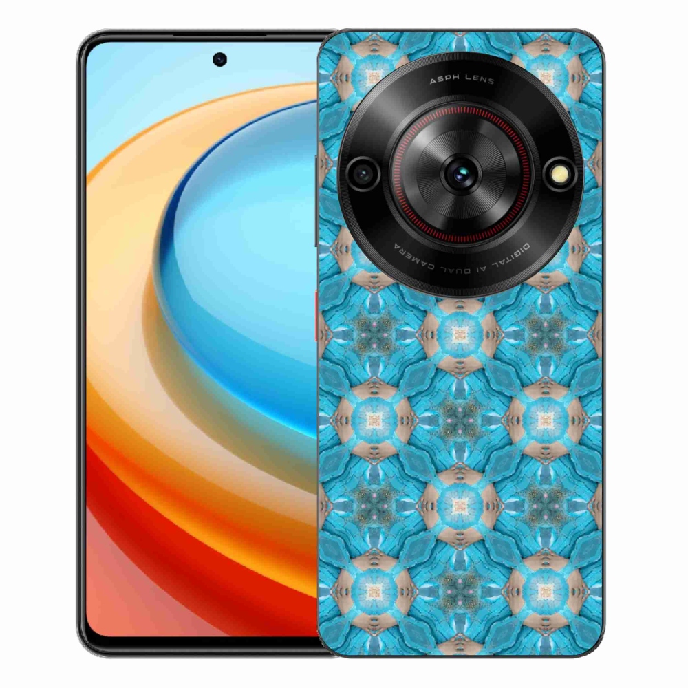 Gélový kryt mmCase na ZTE Blade A75 - abstraktný motív 12
