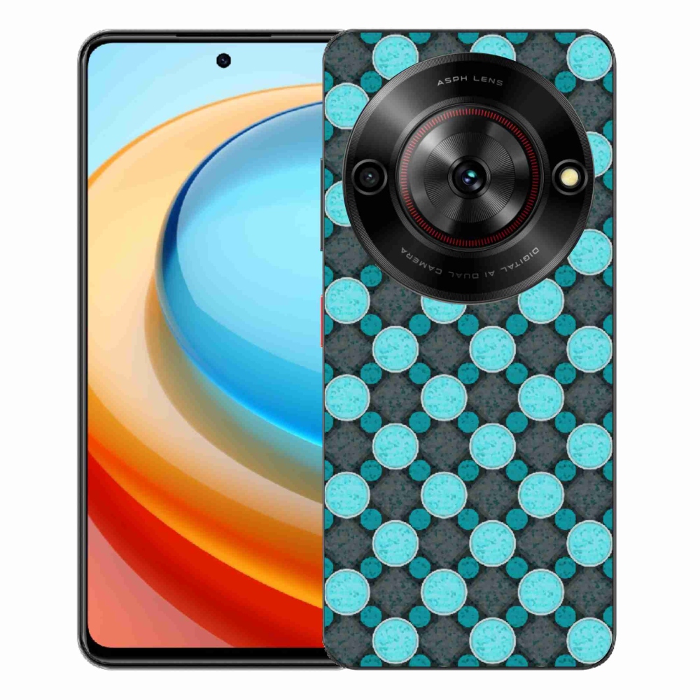 Gélový kryt mmCase na ZTE Blade A75 - abstraktný motív 14