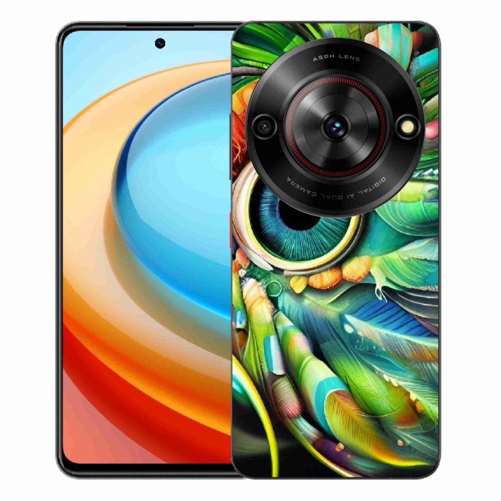 Gélový kryt mmCase na ZTE Blade A75 - abstraktný motív 18
