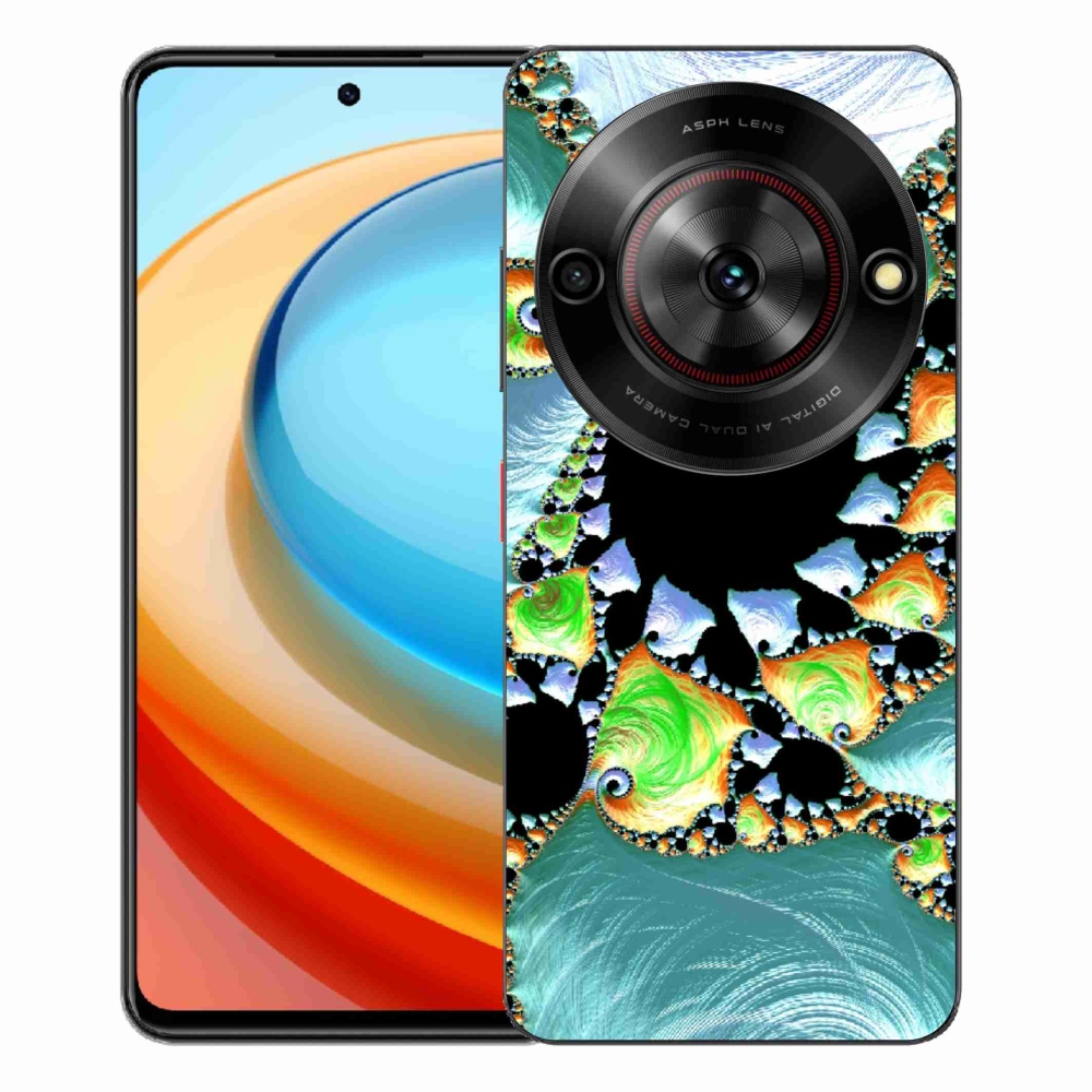 Gélový kryt mmCase na ZTE Blade A75 - abstraktný motív 21