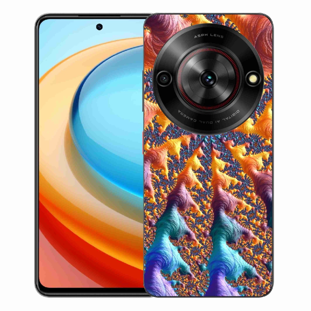 Gélový kryt mmCase na ZTE Blade A75 - abstraktný motív 23
