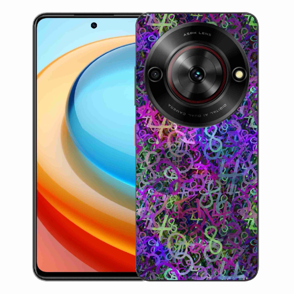 Gélový kryt mmCase na ZTE Blade A75 - abstraktný motív 25