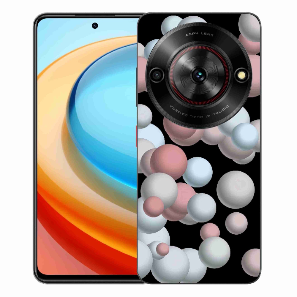 Gélový kryt mmCase na ZTE Blade A75 - abstraktný motív 27
