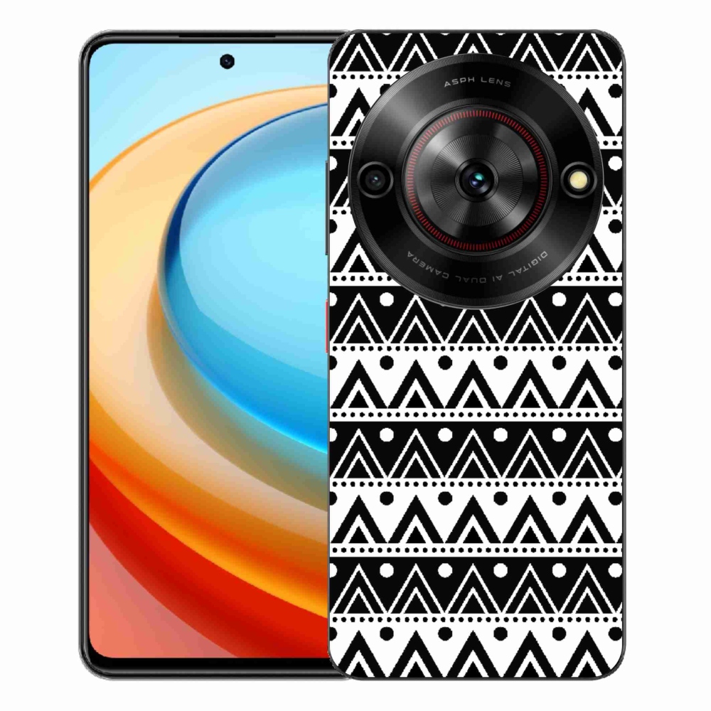 Gélový kryt mmCase na ZTE Blade A75 - abstraktný motív 29