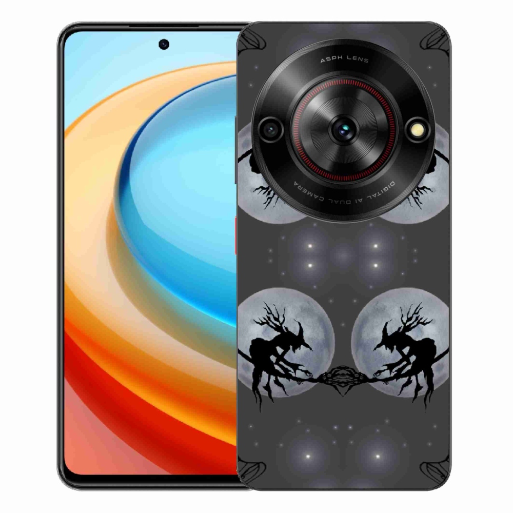 Gélový kryt mmCase na ZTE Blade A75 - abstraktný motív 3