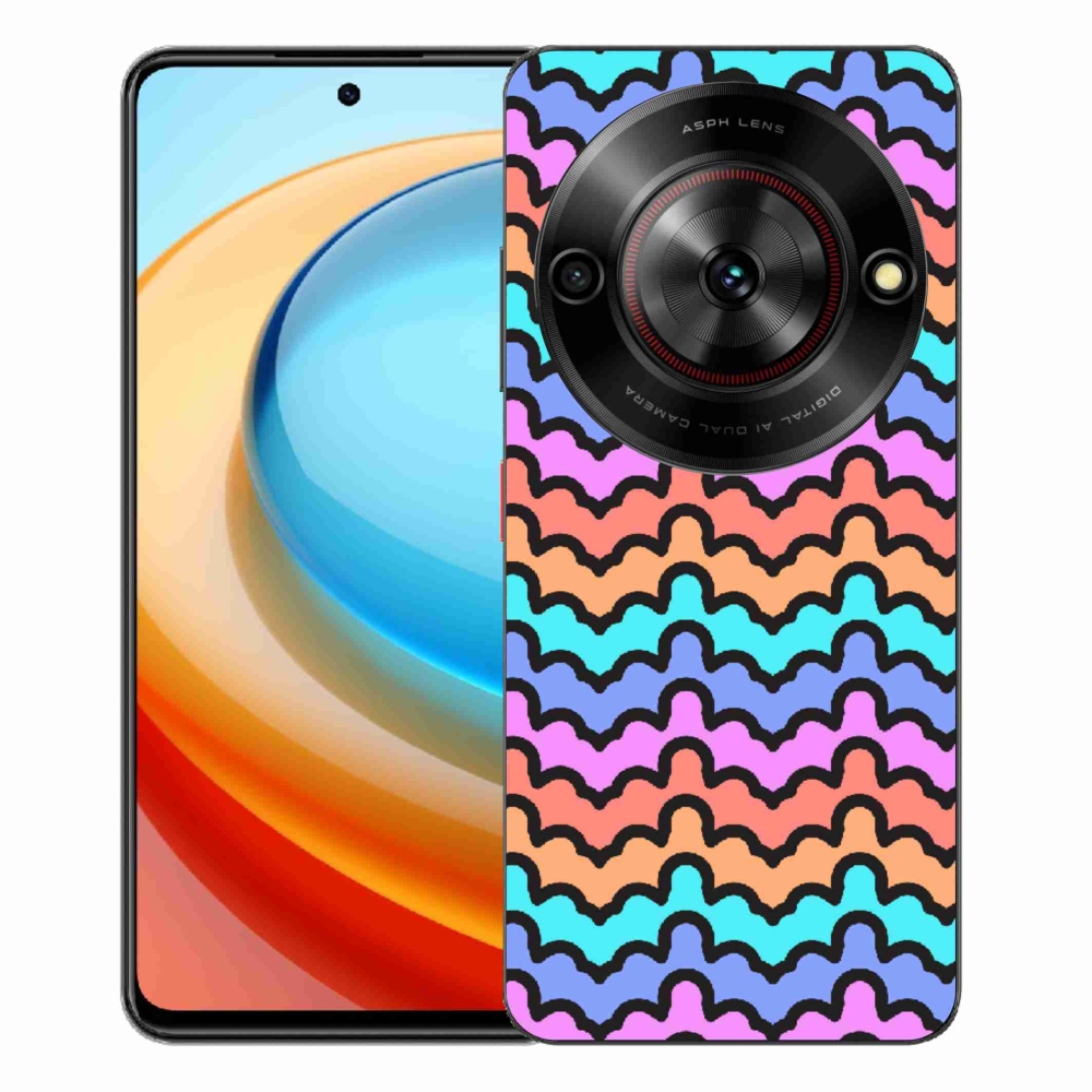 Gélový kryt mmCase na ZTE Blade A75 - abstraktný motív 30