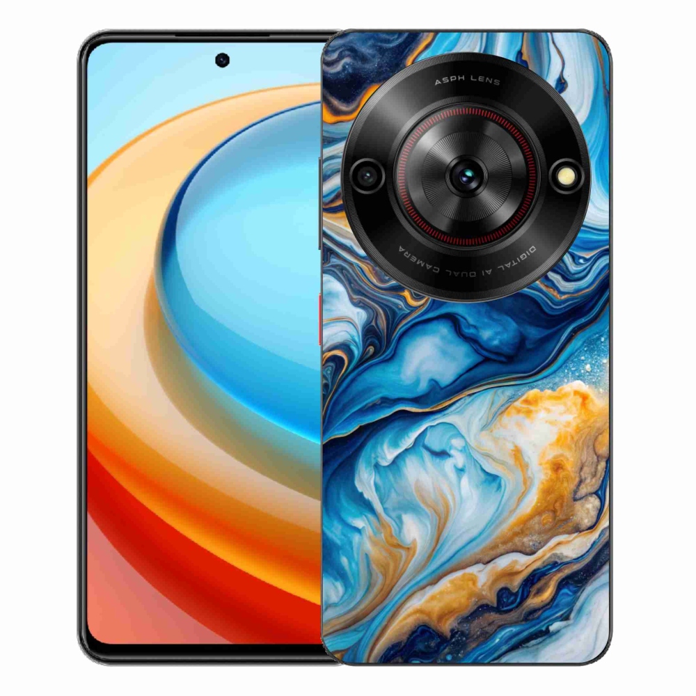 Gélový kryt mmCase na ZTE Blade A75 - abstraktný motív 34
