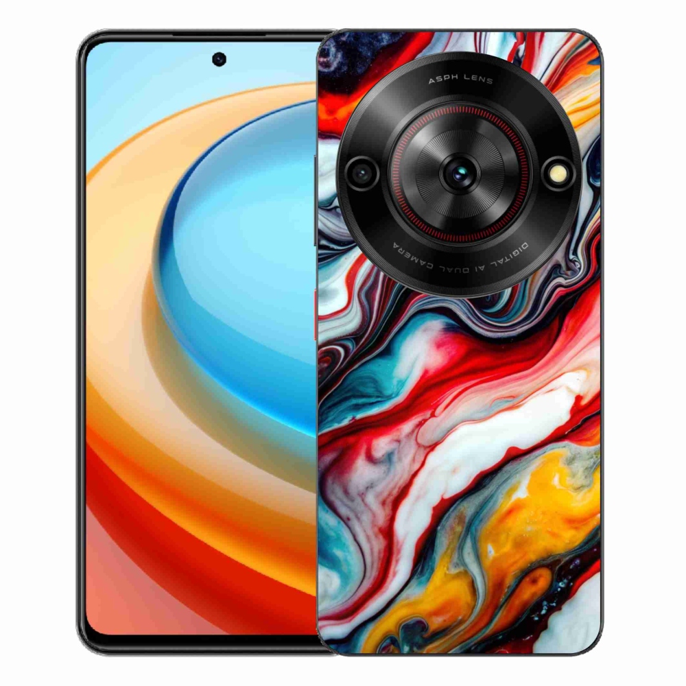 Gélový kryt mmCase na ZTE Blade A75 - abstraktný motív 35
