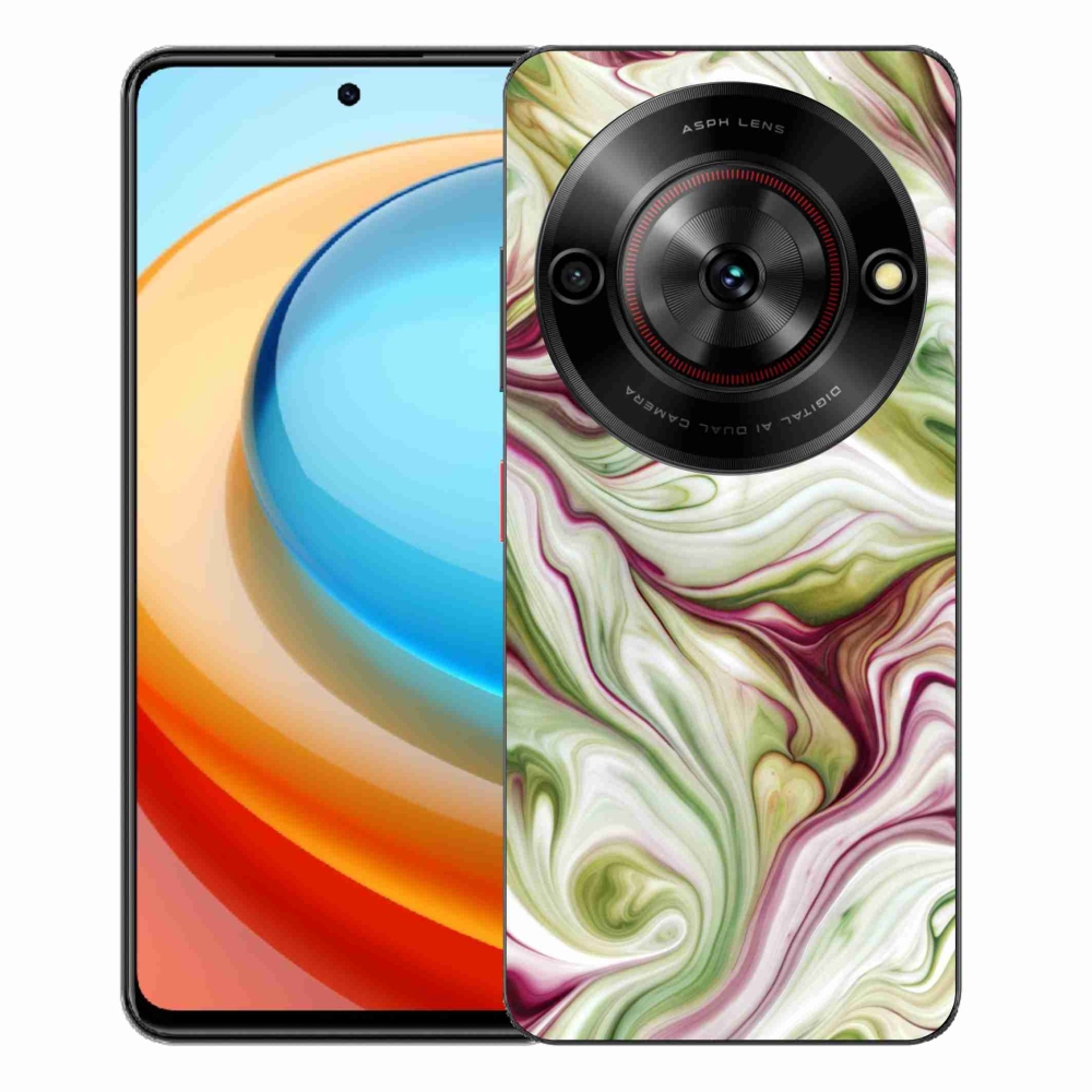 Gélový kryt mmCase na ZTE Blade A75 - abstraktný motív 36