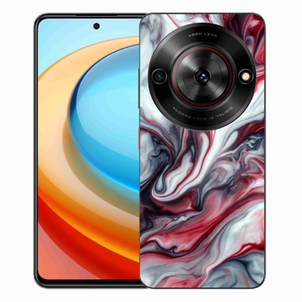 Gélový kryt mmCase na ZTE Blade A75 - abstraktný motív 37