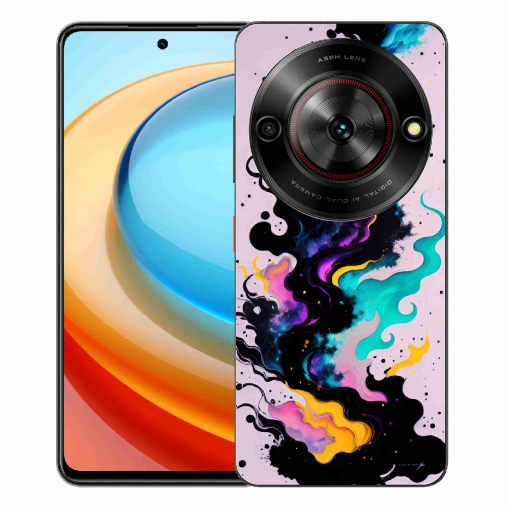 Gélový kryt mmCase na ZTE Blade A75 - abstraktný motív 4
