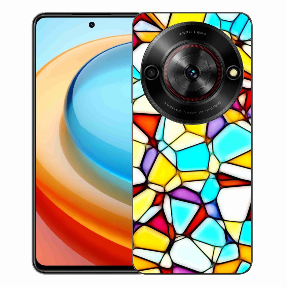 Gélový kryt mmCase na ZTE Blade A75 - abstraktný motív 40