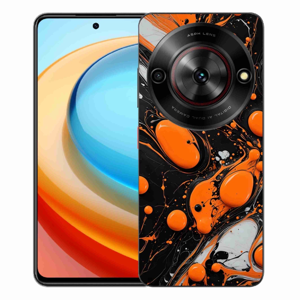 Gélový kryt mmCase na ZTE Blade A75 - abstraktný motív 41