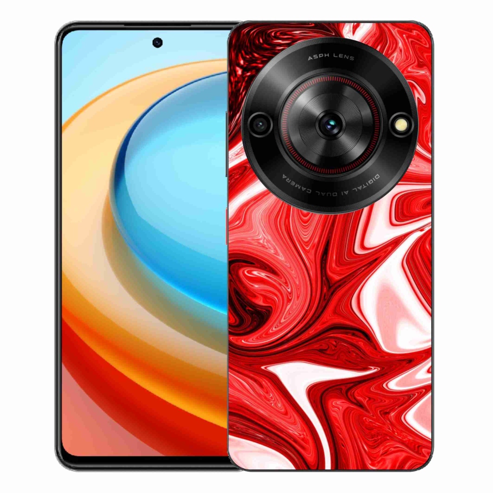 Gélový kryt mmCase na ZTE Blade A75 - abstraktný motív 43