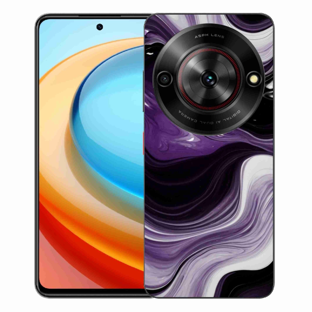 Gélový kryt mmCase na ZTE Blade A75 - abstraktný motív 46