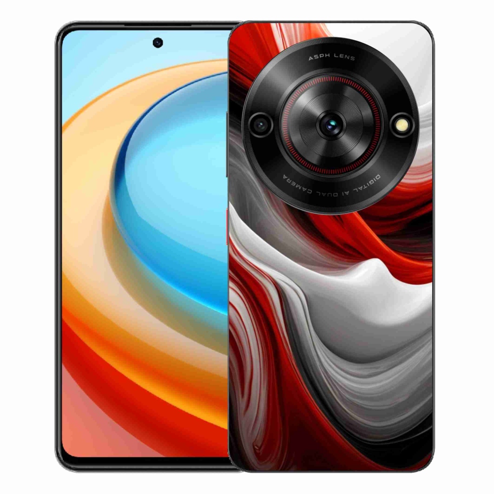 Gélový kryt mmCase na ZTE Blade A75 - abstraktný motív 47
