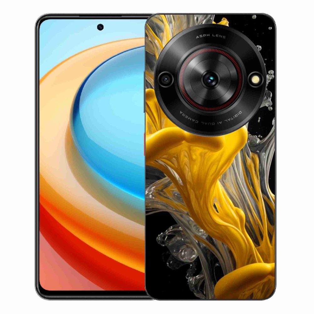 Gélový kryt mmCase na ZTE Blade A75 - abstraktný motív 48