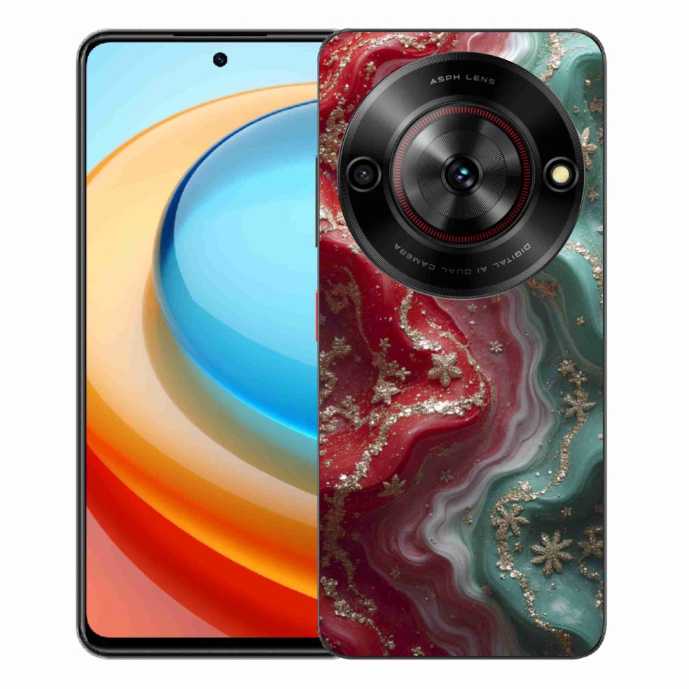 Gélový kryt mmCase na ZTE Blade A75 - abstraktný motív 54