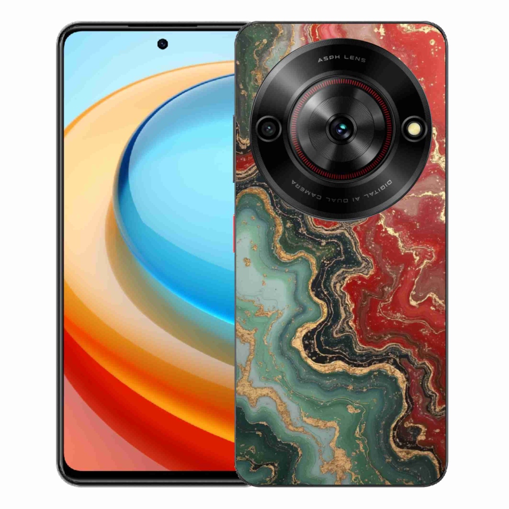 Gélový kryt mmCase na ZTE Blade A75 - abstraktný motív 55