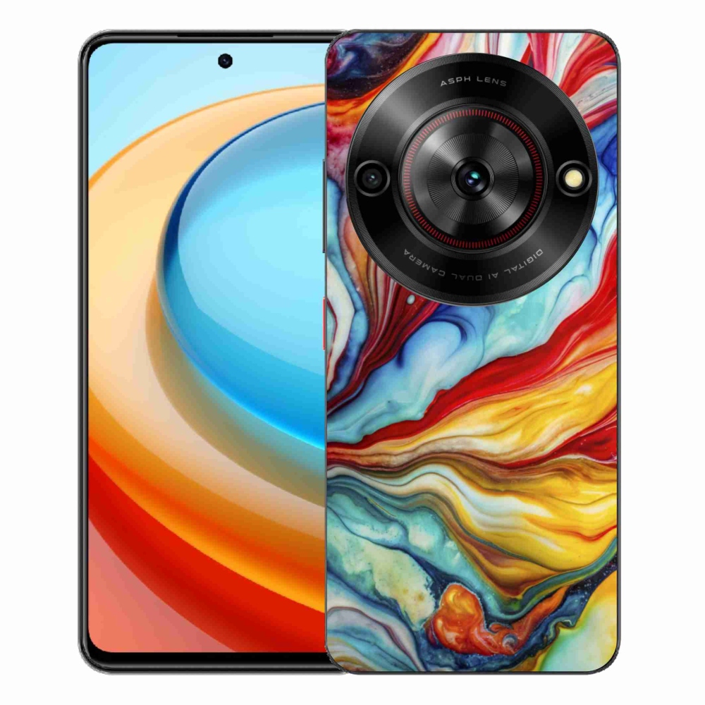 Gélový kryt mmCase na ZTE Blade A75 - abstraktný motív 58