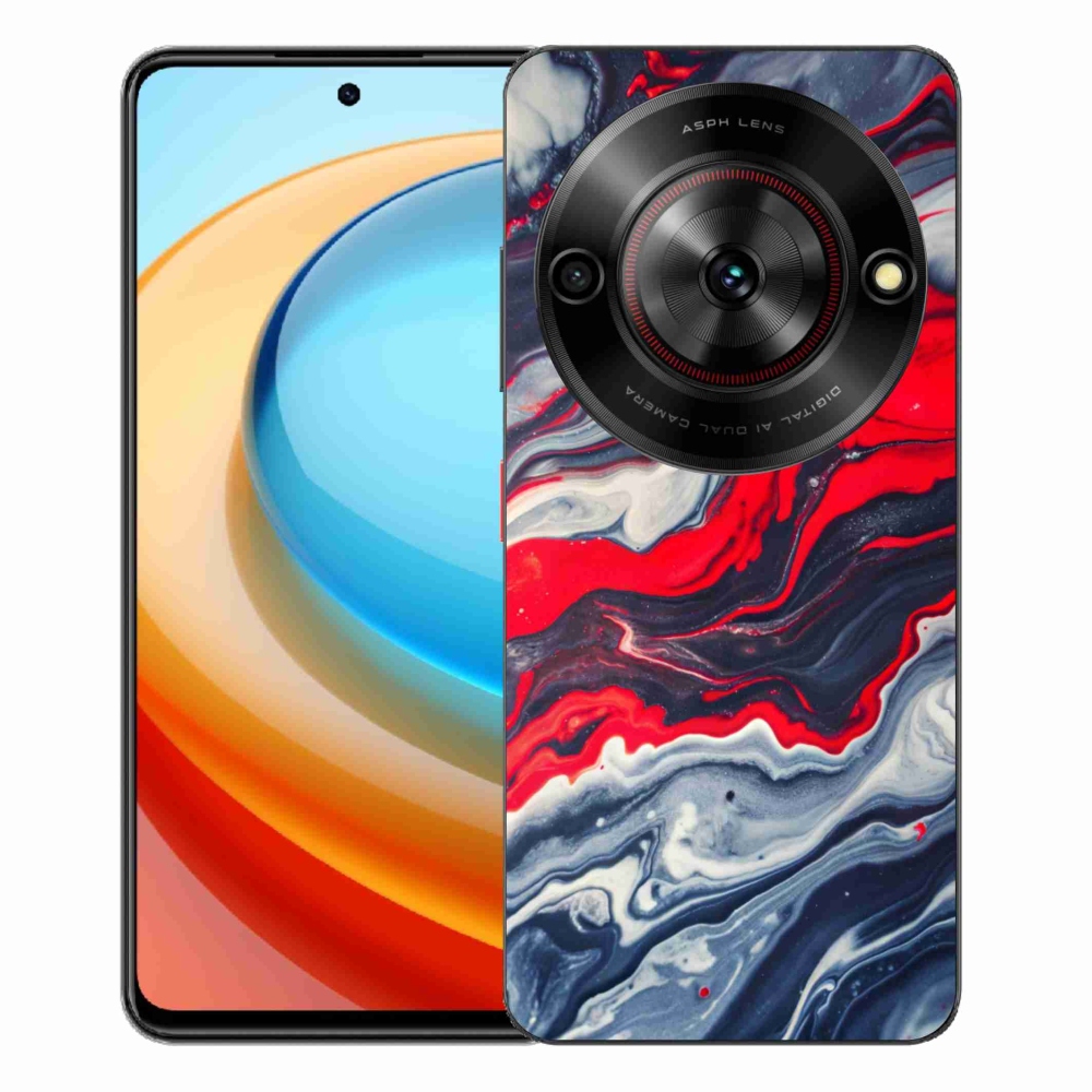 Gélový kryt mmCase na ZTE Blade A75 - abstraktný motív 59