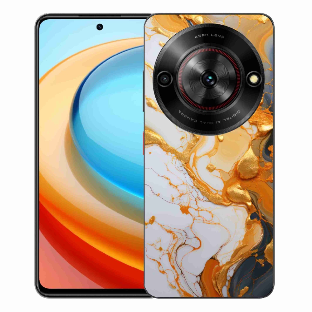 Gélový kryt mmCase na ZTE Blade A75 - abstraktný motív 6