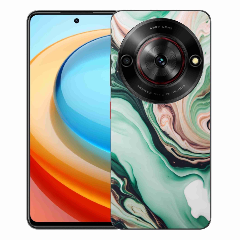 Gélový kryt mmCase na ZTE Blade A75 - abstraktný motív 62