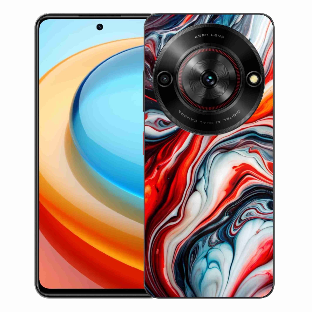 Gélový kryt mmCase na ZTE Blade A75 - abstraktný motív 63