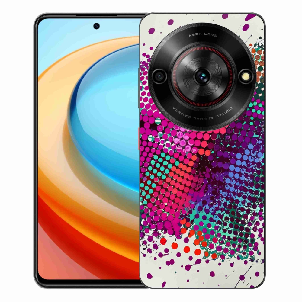 Gélový kryt mmCase na ZTE Blade A75 - abstraktný motív 65