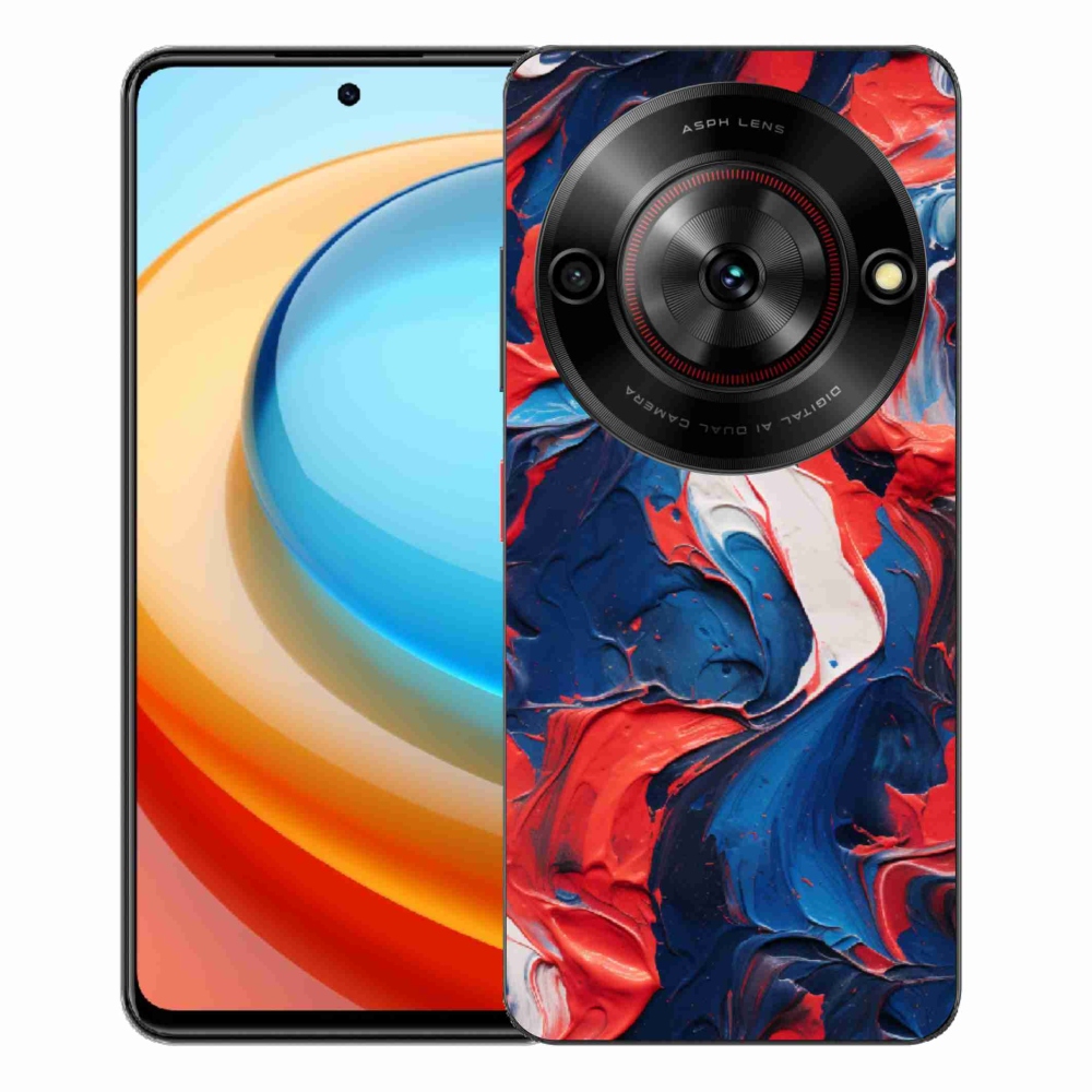 Gélový kryt mmCase na ZTE Blade A75 - abstraktný motív 7