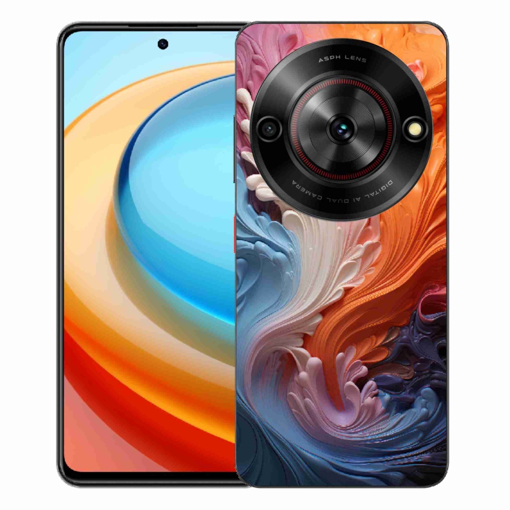 Gélový kryt mmCase na ZTE Blade A75 - abstraktný motív 8