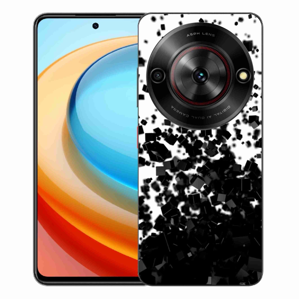 Gélový kryt mmCase na ZTE Blade A75 - abstraktný vzor 1