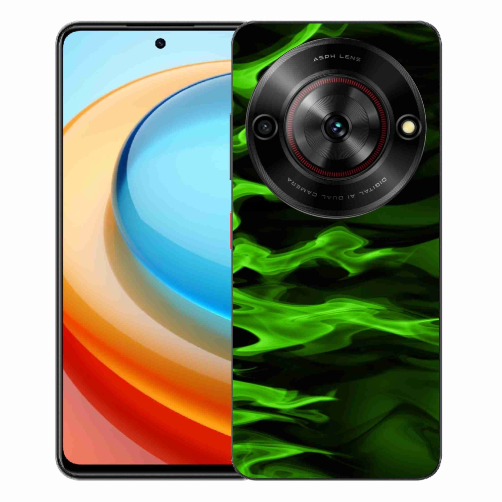 Gélový kryt mmCase na ZTE Blade A75 - abstraktný vzor 10