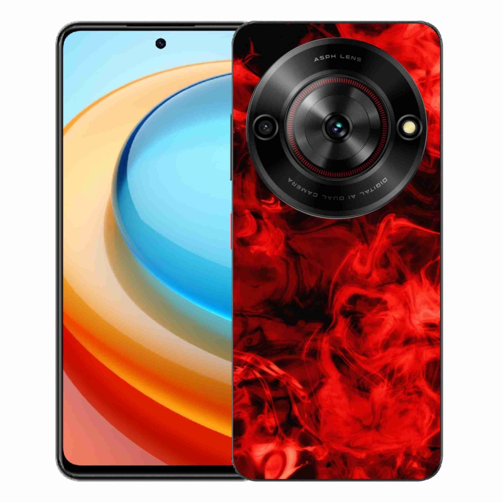 Gélový kryt mmCase na ZTE Blade A75 - abstraktný vzor 11